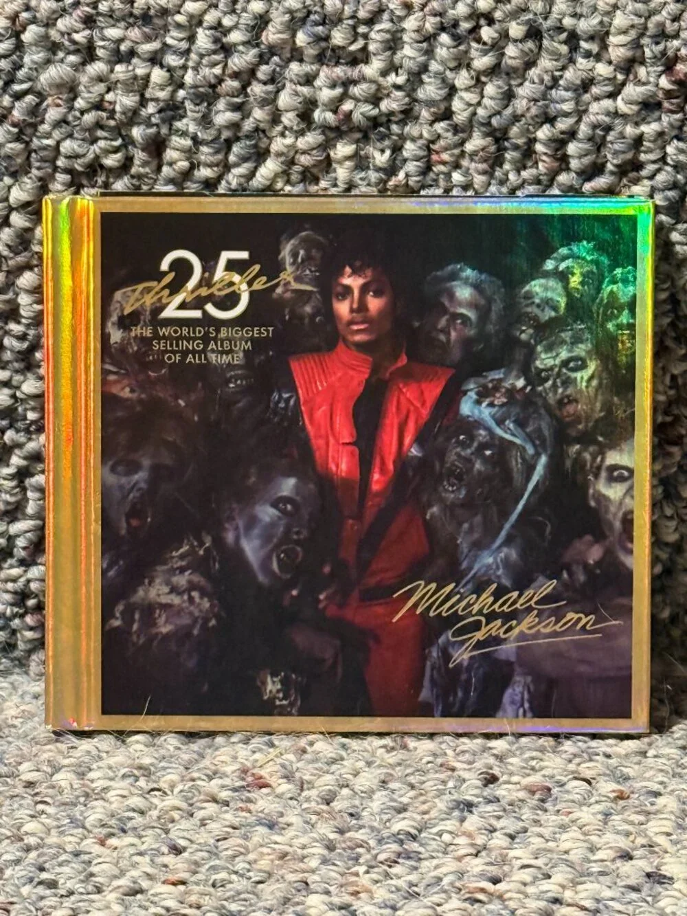 Michael Jackson Thriller 25 25th Anniversary Edition Zombie CD/DVD + Booklet